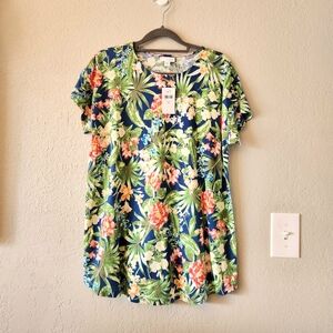 J.Jill New Tropical Tee